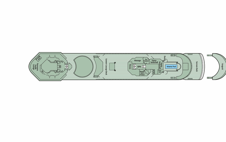 Sonnen-Deck (Deck 8)