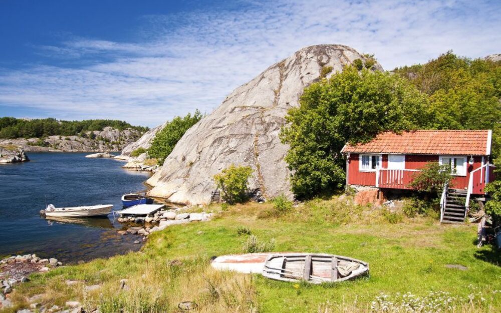 In den Schären von Flatön, Schweden