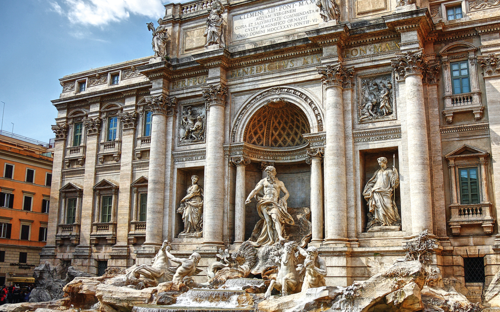 Baroque Trevi Fountain