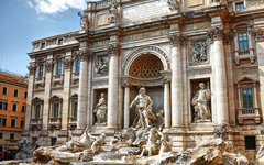 Baroque Trevi Fountain