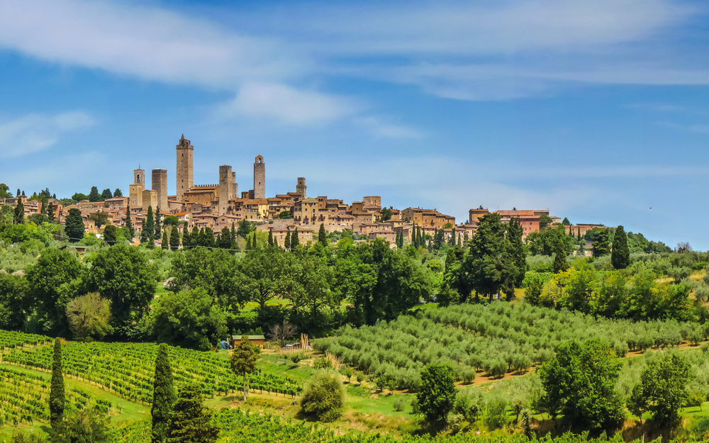 Medieval town of San Gimignano, Tuscany, Italy