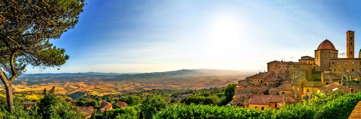 Volterra, Dorf in der Toskana