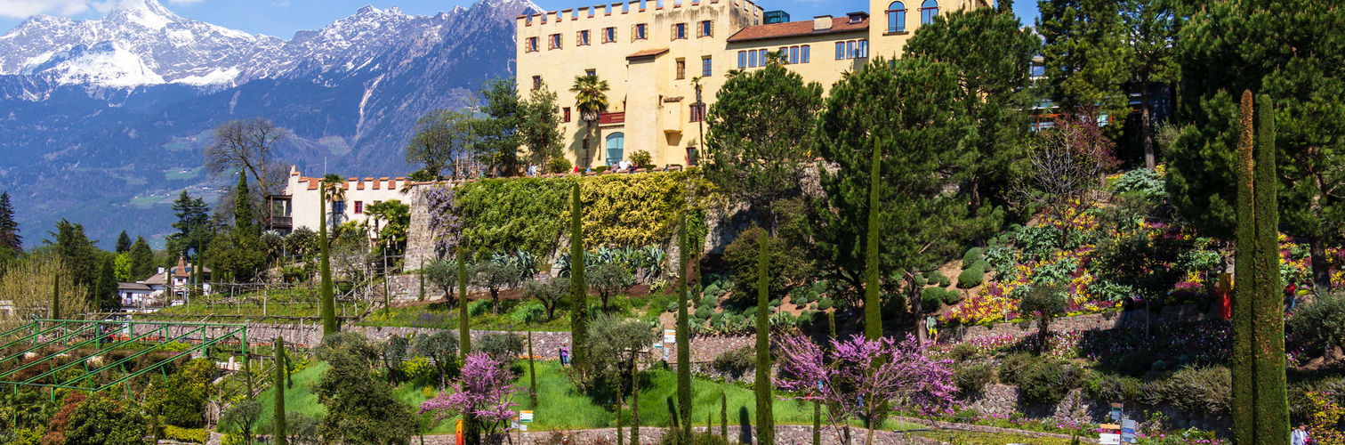 Schloss Trauttmansdorff in Meran, Italien
