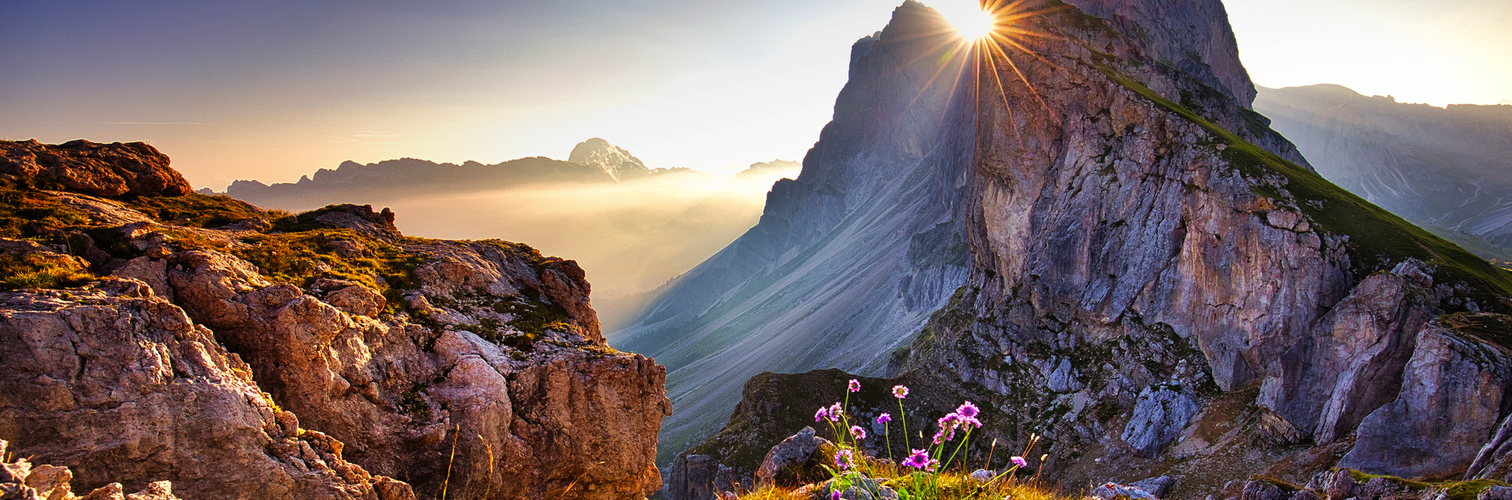 Geislergruppe - eine Gebirgsgruppe der Dolomiten