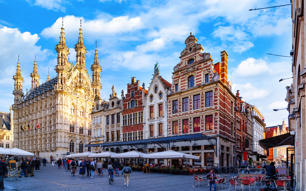 Rathaus im Zentrum von Leuven