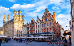 Rathaus im Zentrum von Leuven