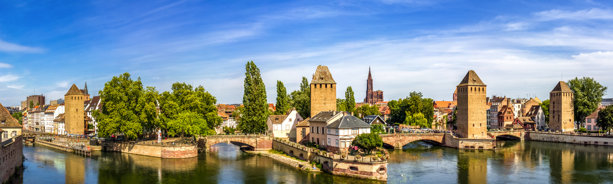 Durch drei Länder den Rhein entlang