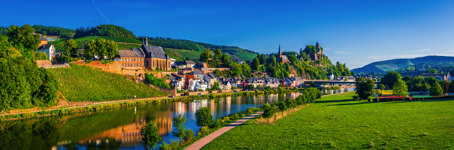 Saarburg in Rheinland-Pfalz, Deutschland