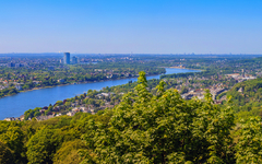 Vom Siebengebirge durch das Mittelrheintal zum Main