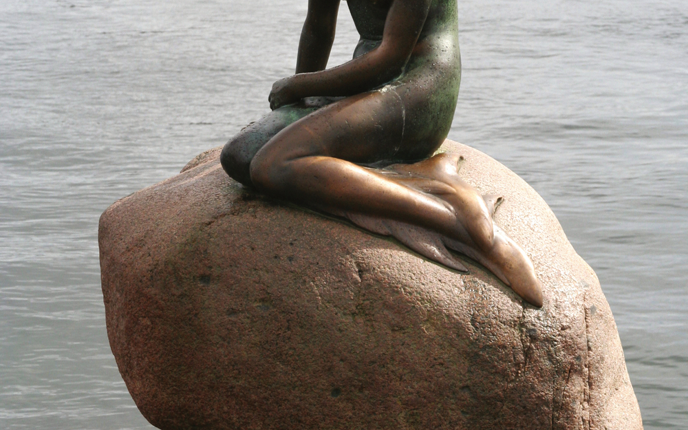 copenhagen,  denmark, the little mermaid