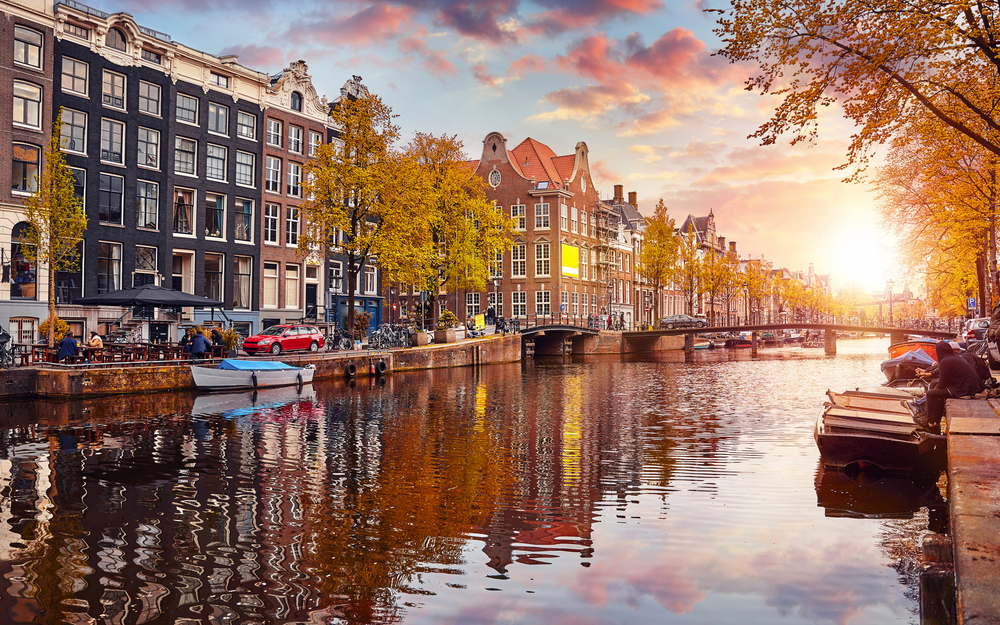 Amsterdam im Herbst