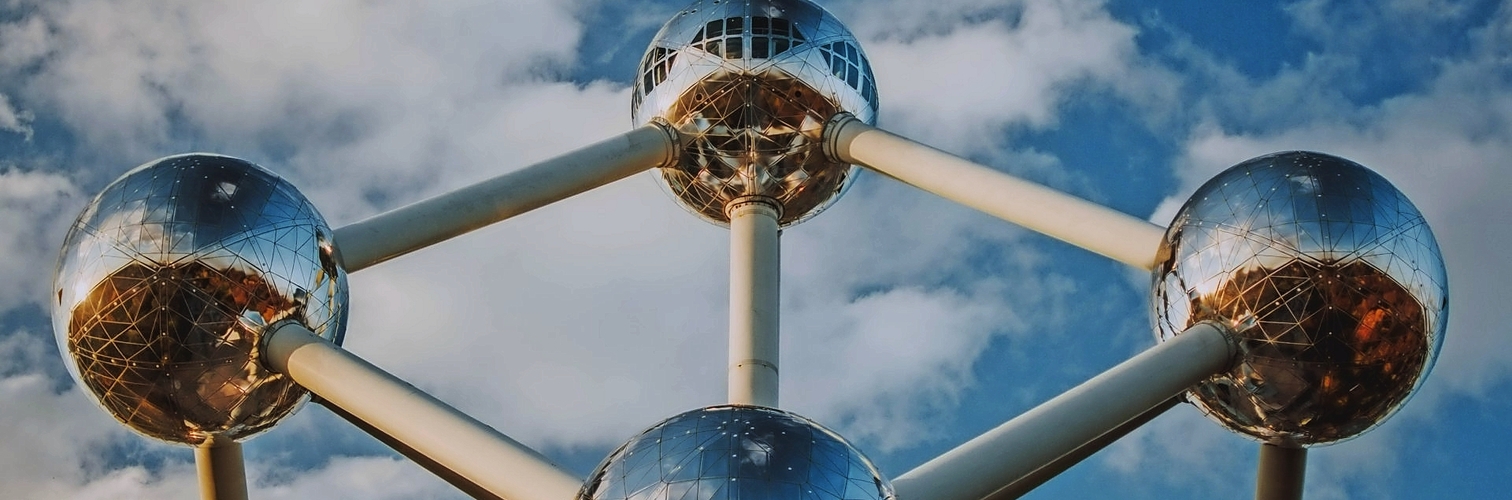 Atomium in Brüssel, Belgien