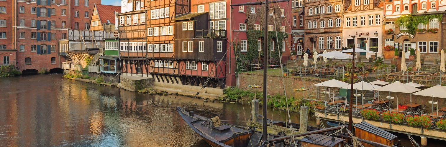 das historische Zentrum von Lüneburg, Deutschland