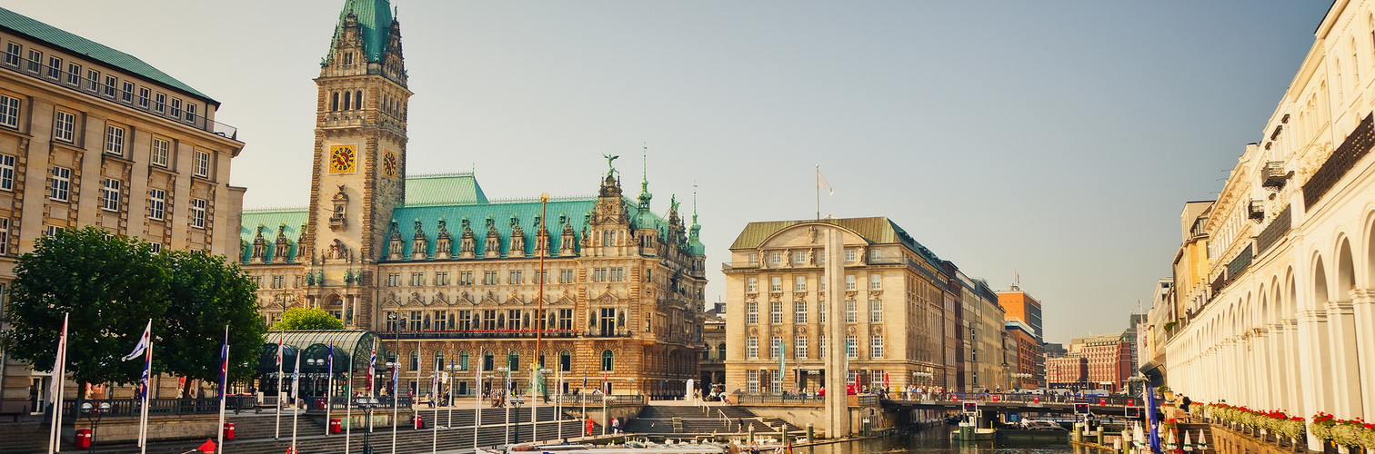 Jungfernstieg in Hamburg