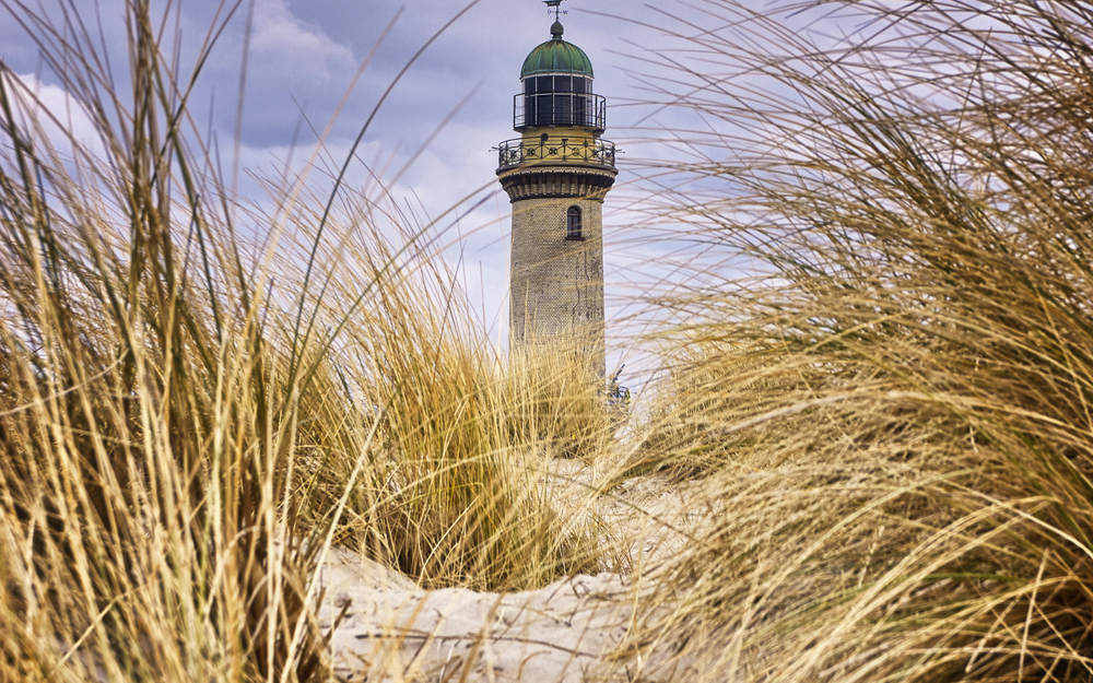 Leuchtturm Warnemünde im gleichnamigen Ostseebad