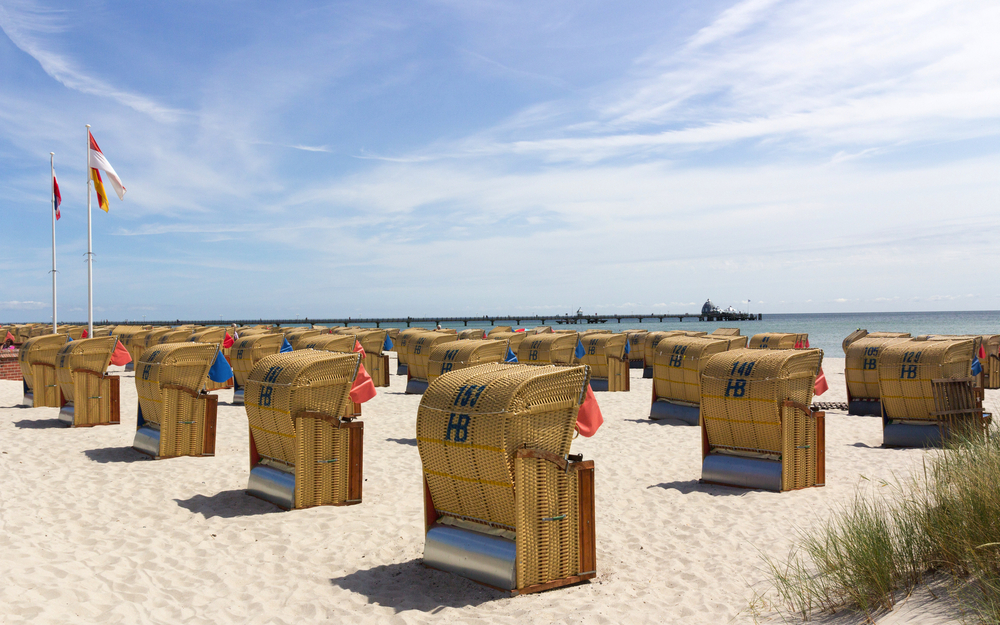 Strandkörbe in Grömitz