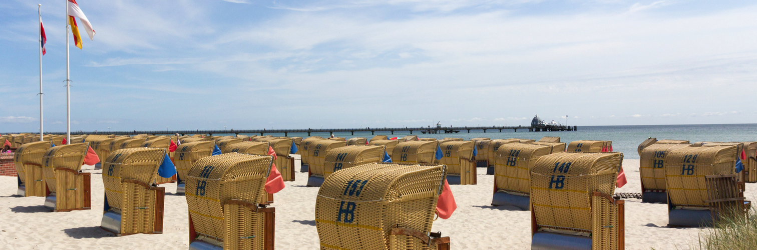 Strandkörbe in Grömitz