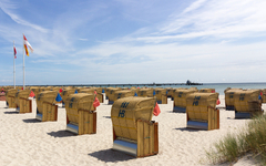 Strandkörbe in Grömitz