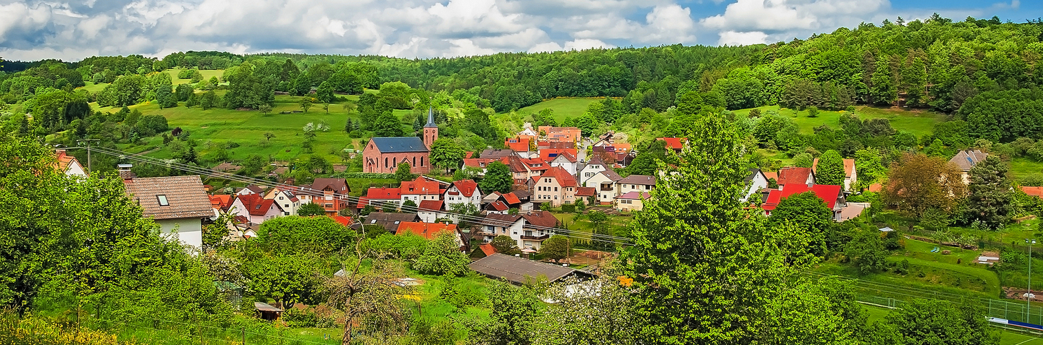 Glasmachersiedlung Ruppertshütten im Spessart
