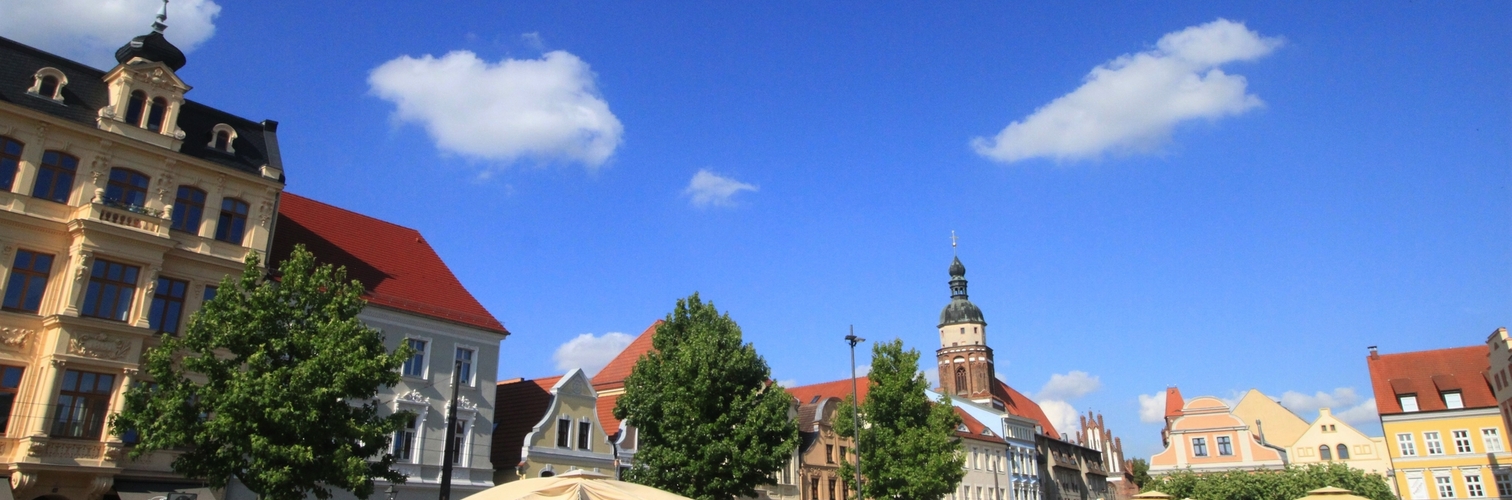 Altmarkt von Cottbus