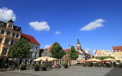 Altmarkt von Cottbus