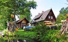 Kahnfahrt im Spreewald, Deutschland