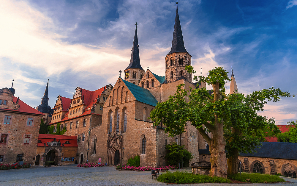 Dom von Merseburg an der Saale in Sachsen-Anhalt, Deutschland