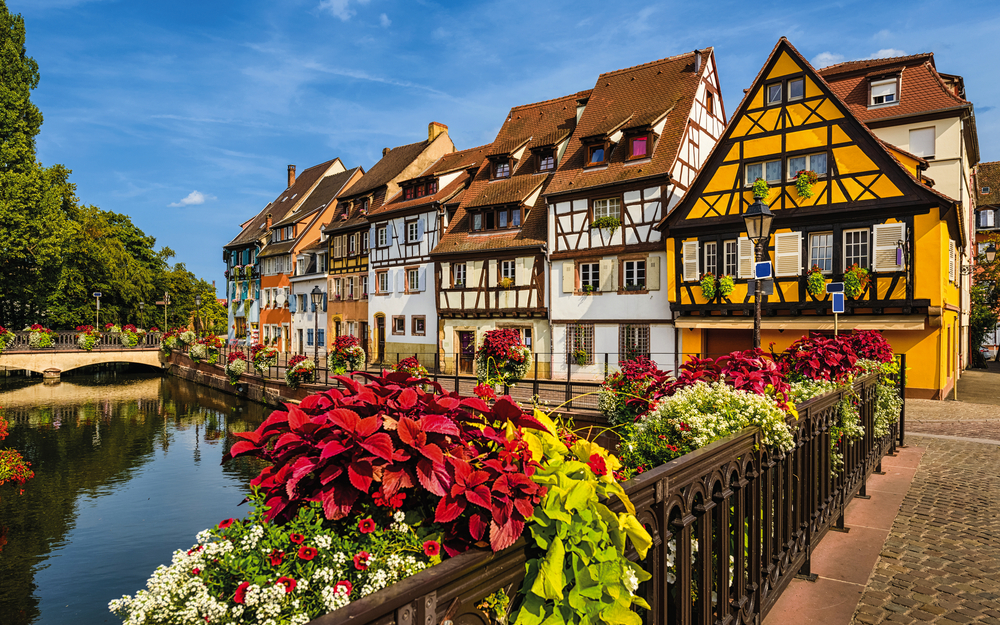 Old town of Colmar, Alsace, France