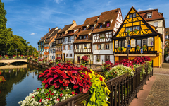 Old town of Colmar, Alsace, France
