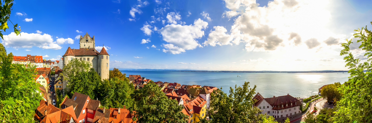Meersburg, Bodensee, Panorama 