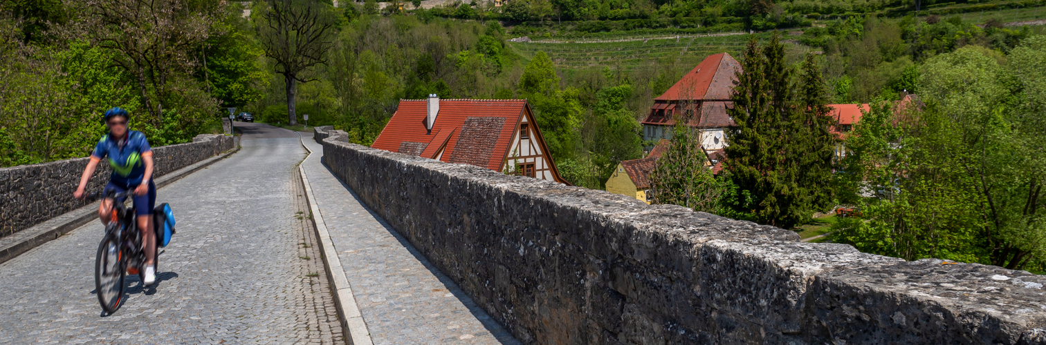 Fahrradtour nach Rothenburg ob der Tauber