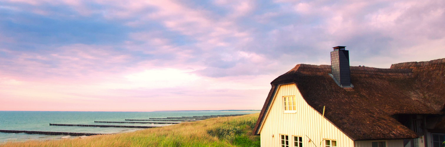 am Strand von Ahrenshoop