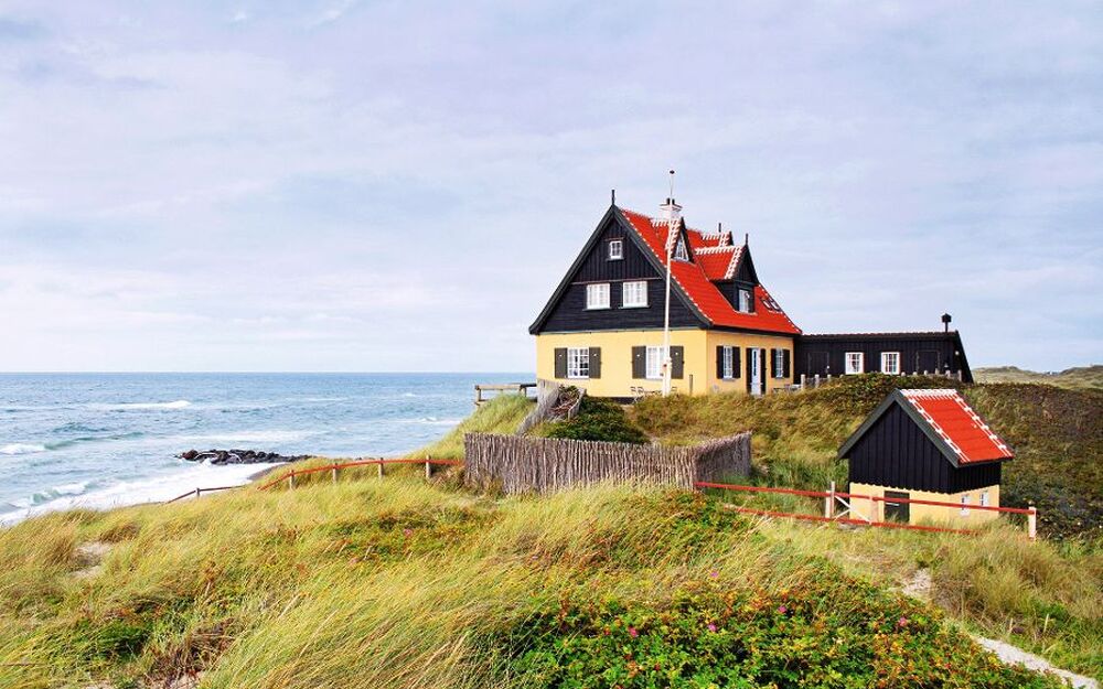 Haus auf Düne in Skagen