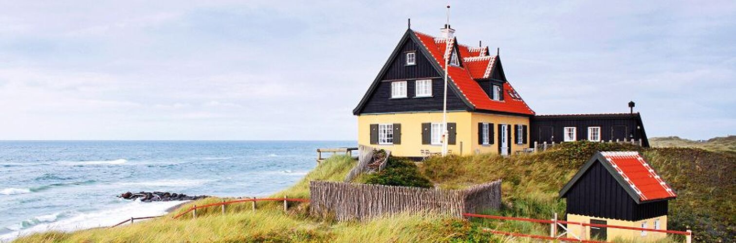 Haus auf Düne in Skagen