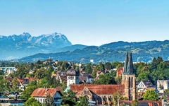 Bregenz am Bodensee, Österreich