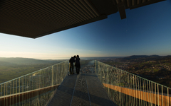 auf dem Karren bei Dornbirn mit Ausblick auf Bodensee