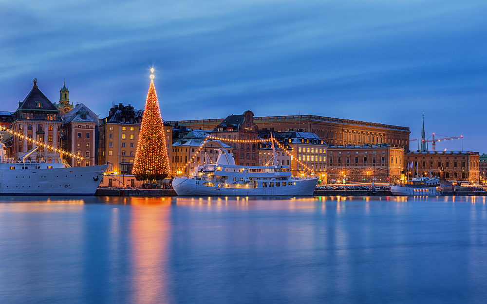 weihnachtliches Stockholm