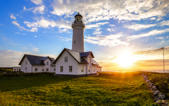 Hirtshals Leuchtturm, Dänemark