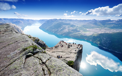 Preikestolen am Lysefjord