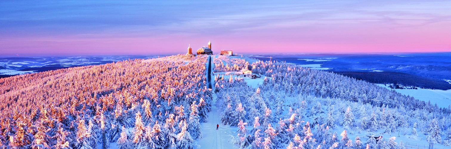 Winter auf dem Fichtelberg