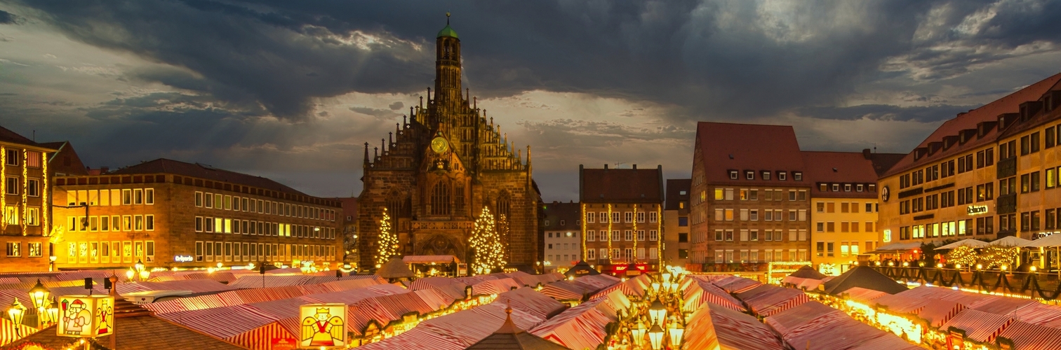 Christkindlmarkt in Nürnberg, Deutschland