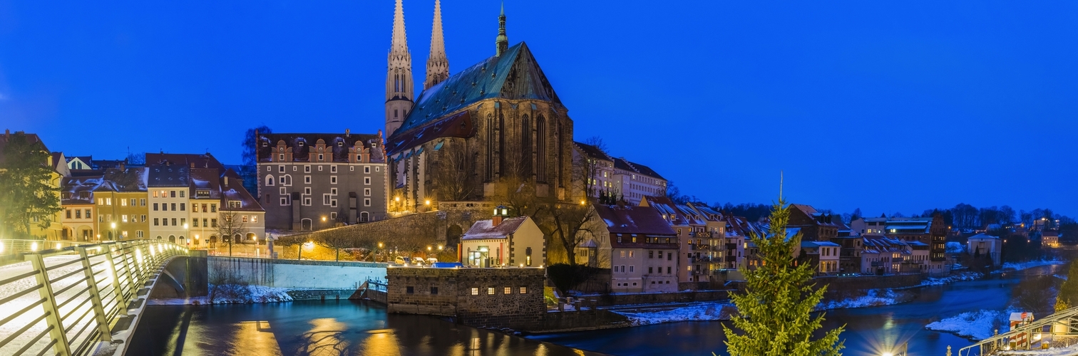 Görlitz im Winter zur Weihnachtszeit