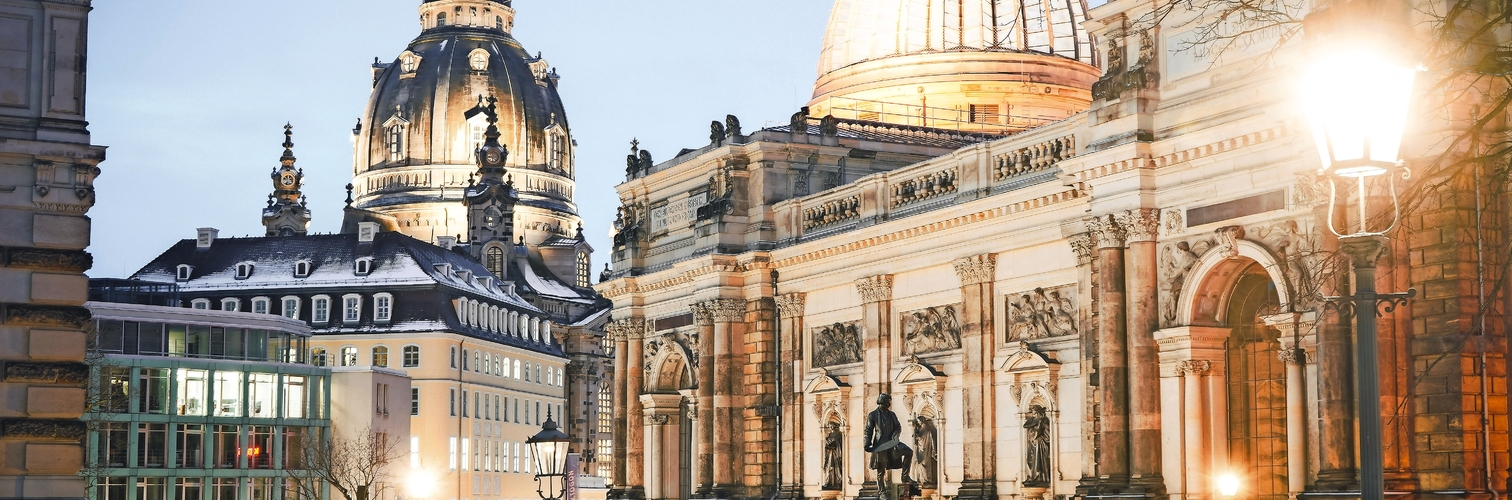 Dresden im Winter