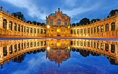 Zwinger in Dresden, Deutschland