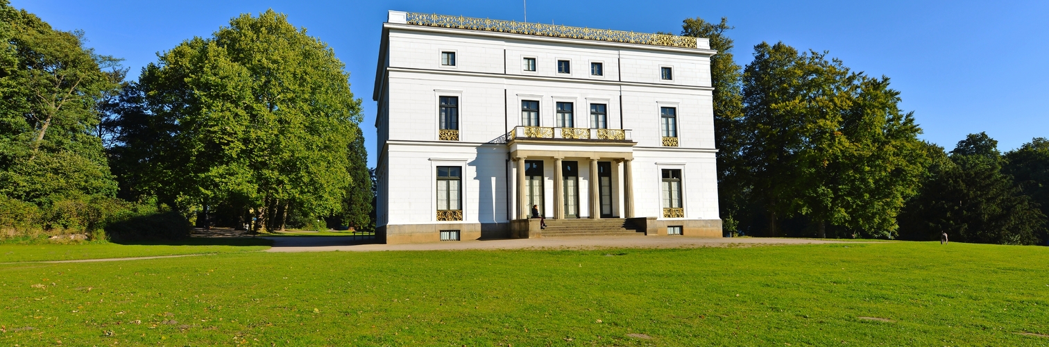 Jenisch-Haus in Klein Flottbek, einem Stadtviertel im westlichen Hamburg, Deutschland