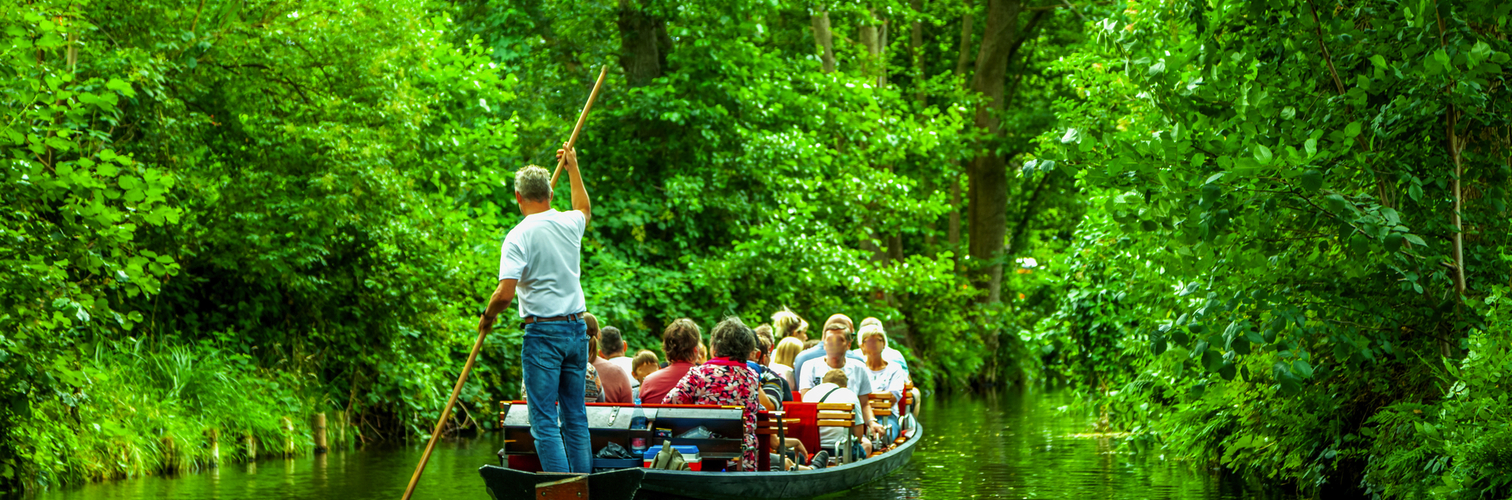 Kanufahrt im Spreewald bei Lübbenau