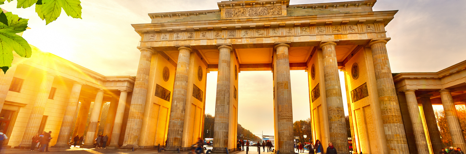 Brandenburger Tor am Pariser Platz in Berlin, Deutschland