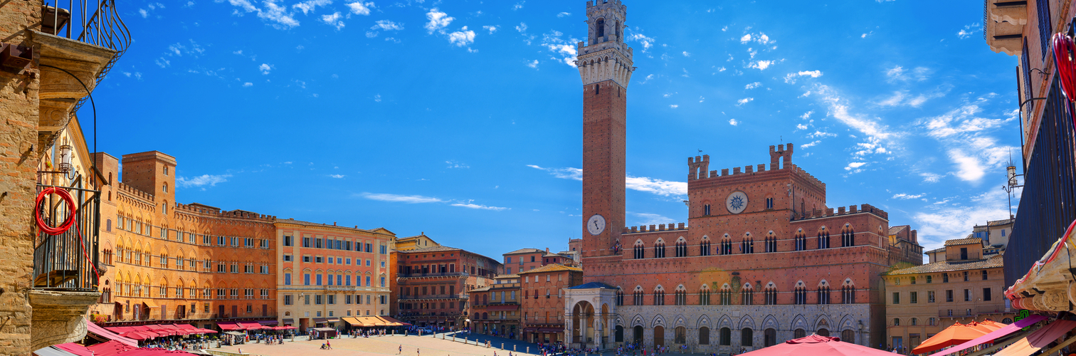 Marktplatz in Siena