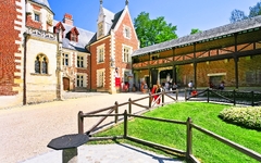Clos Luce ist ein Museum von Leonardo da Vinci in Amboise