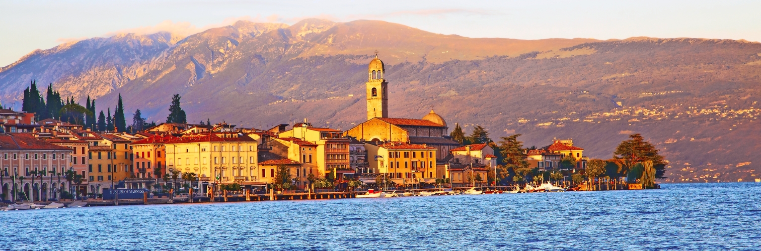 Salò in der Lombardei am Gardasee, Italien